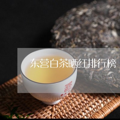 东营白茶晒红排行榜/2023071435048