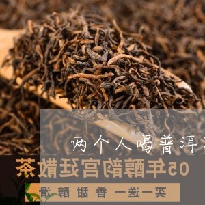 两个人喝普洱茶好不好呢/2023103116179