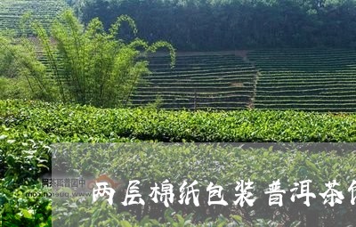 两层棉纸包装普洱茶饼/2023063006469