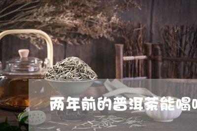 两年前的普洱茶能喝吗/2023061583615