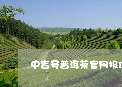 中吉号普洱茶官网报价/2023061674040