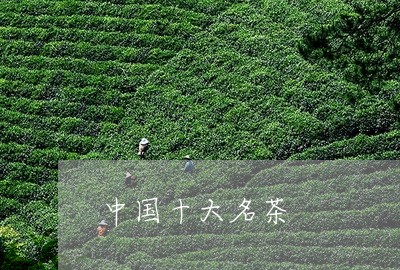 中国十大名茶/2023042952163