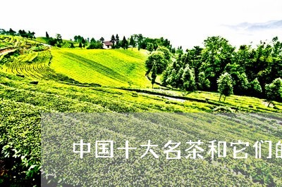 中国十大名茶和它们的主要产地/2023060161605