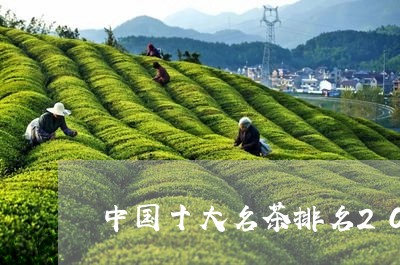中国十大名茶排名2020/2023051145939