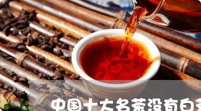 中国十大名茶没有白茶/2023092710704