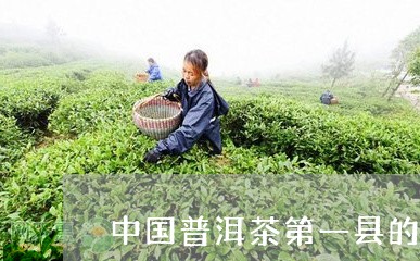 中国普洱茶第一县的由来/2023120725351