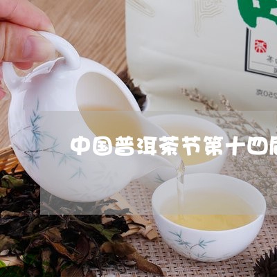 中国普洱茶节第十四届/2023092646239