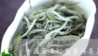 中国最多的茶普洱茶厂/2023082889491