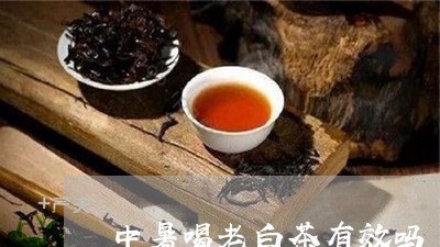 中暑喝老白茶有效吗/2023081294937