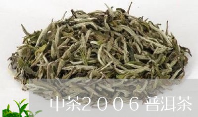 中茶2006普洱茶/2023070919692