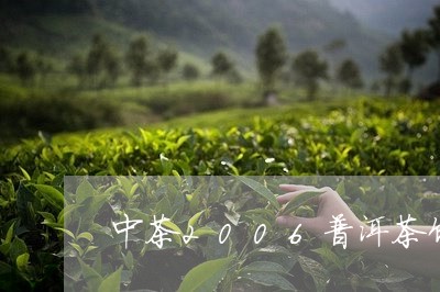 中茶2006普洱茶饼/2023062822624