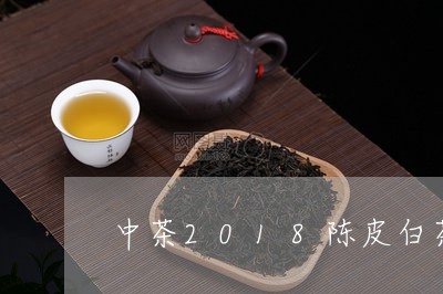 中茶2018陈皮白茶/2023063064461