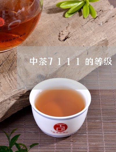 中茶7111的等级/2023042343174