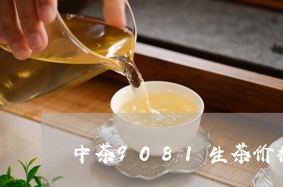 中茶9081生茶价格/2023092232917