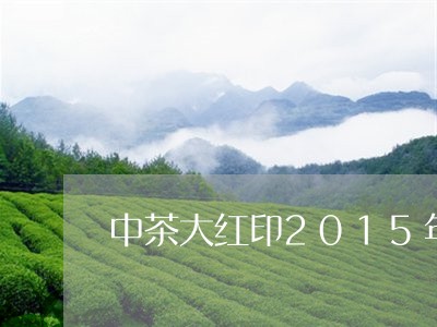 中茶大红印2015年最新价格/2023053169603