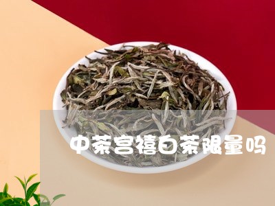 中茶宫禧白茶限量吗/2023121632836