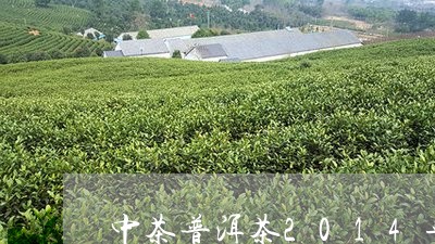 中茶普洱茶2014年/2023062855060