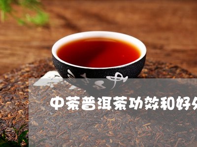 中茶普洱茶功效和好处是什么/2023110590503