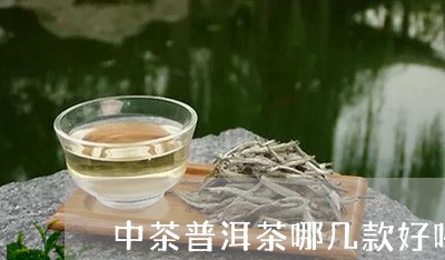 中茶普洱茶哪几款好喝点/2023082818250