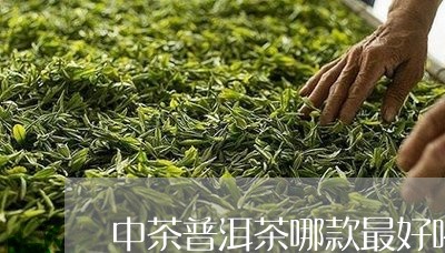 中茶普洱茶哪款最好喝/2023062401725