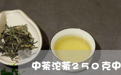 中茶沱茶250克中茶第一沱06年/2023060405937