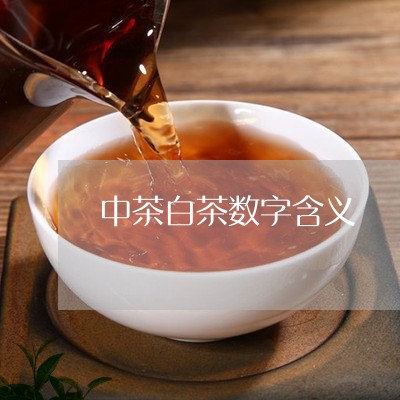 中茶白茶数字含义/2023061449593