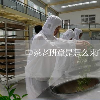 中茶老班章是怎么来的/2023092454937