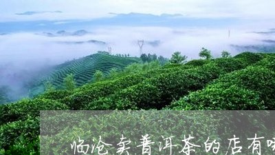 临沧卖普洱茶的店有哪些/2023110126271