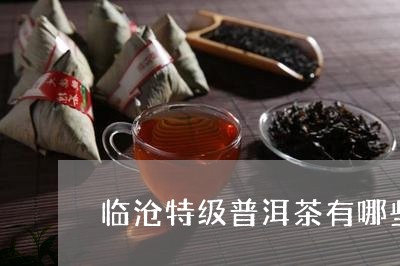 临沧特级普洱茶有哪些品牌/2023112511593