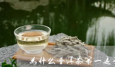 为什么普洱茶第一遍不能喝了/2023082824939