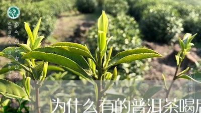 为什么有的普洱茶喝后喉咙发干/2023053072704