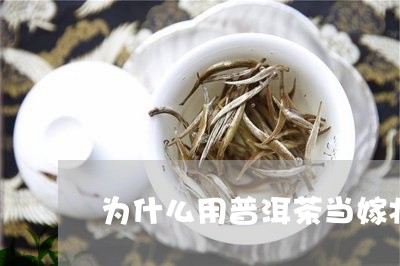 为什么用普洱茶当嫁妆呢/2023112880792