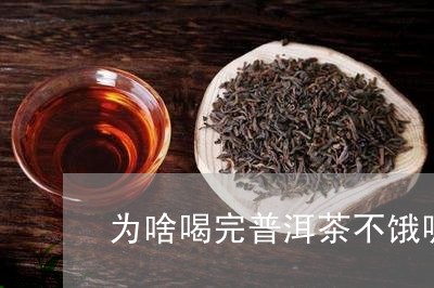 为啥喝完普洱茶不饿呢/2023080193939