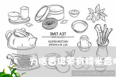 为啥普洱茶有糯米香味/2023100738404