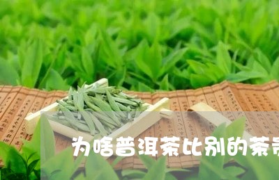 为啥普洱茶比别的茶贵/2023080317048