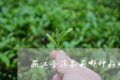 丽江普洱茶买哪种好喝/2023120773514