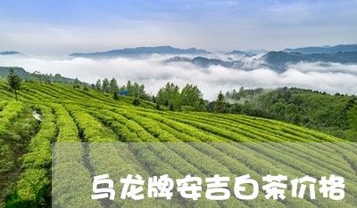 乌龙牌安吉白茶价格/2023121689682