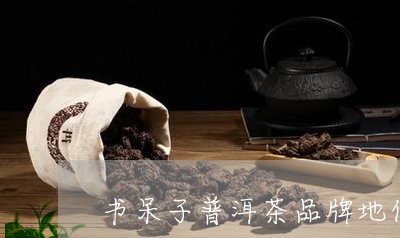 书呆子普洱茶品牌地位/2023062024036