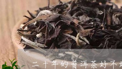 二十年的普洱茶好不好喝/2023081685250