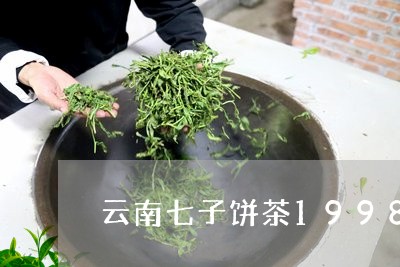 云南七子饼茶1998年的价格/2023053170584