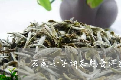 云南七子饼茶熟普洱茶/2023062477492