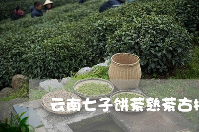 云南七子饼茶熟茶古树生白茶/2023052719462