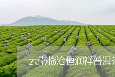 云南临沧恒润祥普洱茶/2023062477462