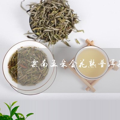 云南五朵金花熟普洱茶/2023120664048