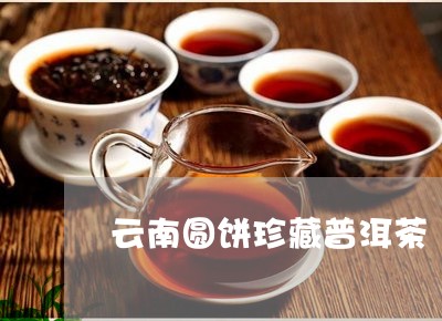 云南圆饼珍藏普洱茶/2023112617270