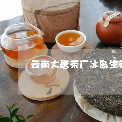 云南大唐茶厂冰岛生茶/2023061237392