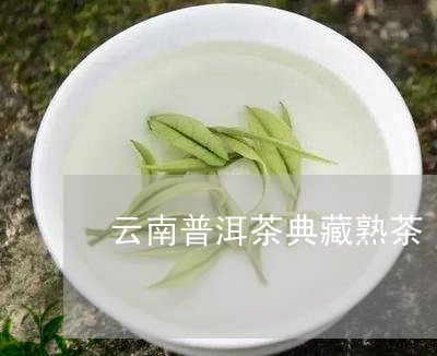 云南普洱茶典藏熟茶/2023120405058