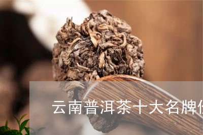 云南普洱茶十大名牌价格新余/2023110295036