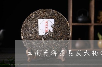 云南普洱茶喜庆大礼盒/2023062218581