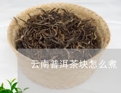 云南普洱茶块怎么煮/2023120596059